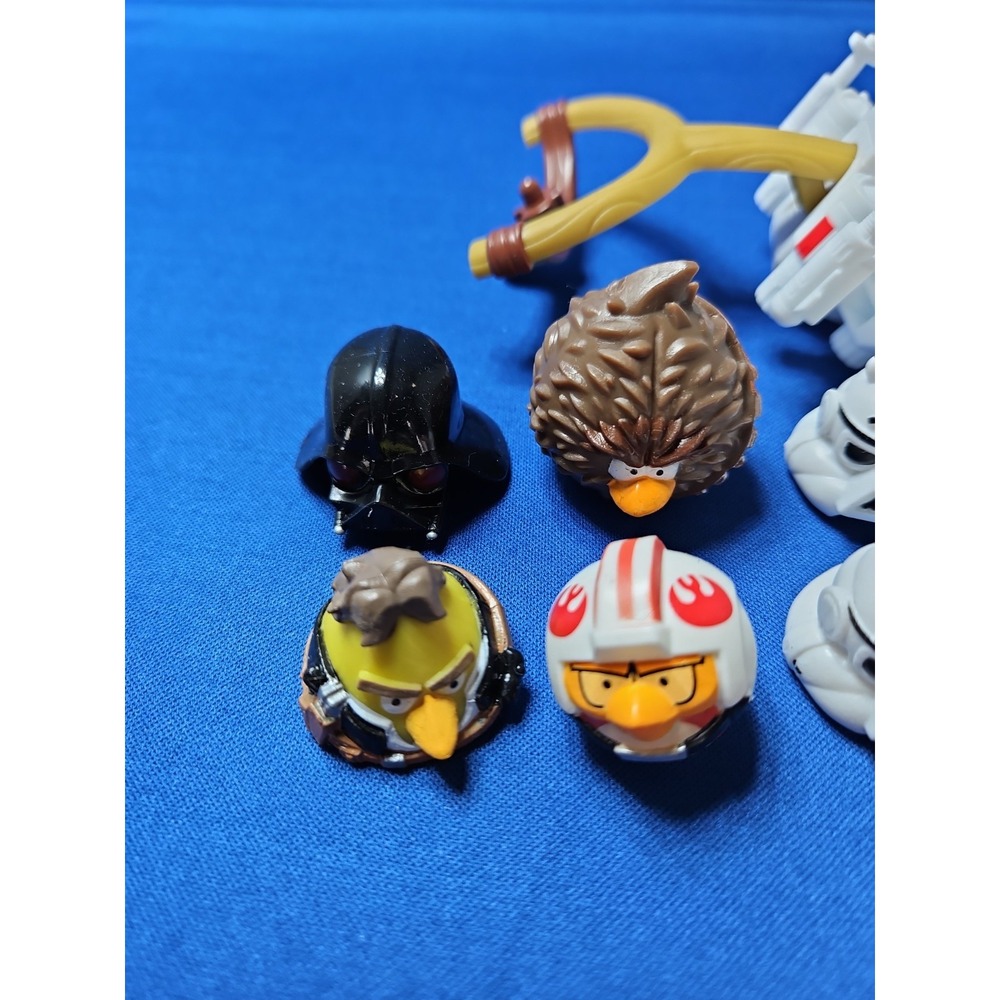Angry Birds Star Wars Death Star Jenga Game Replacement Figures X-Wing Launcher - Picture 2 of 6
